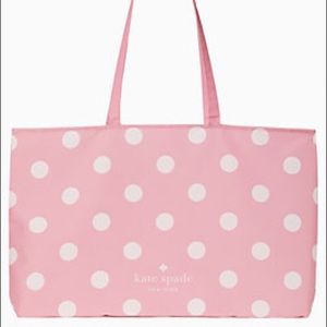 Kate Spade Cotton Canvas Tote